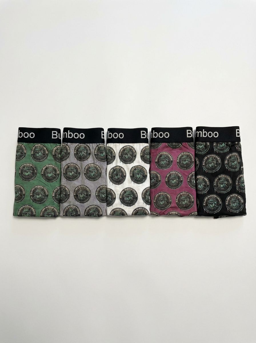 Bamboo Boxers single pack (Bulldog logo)